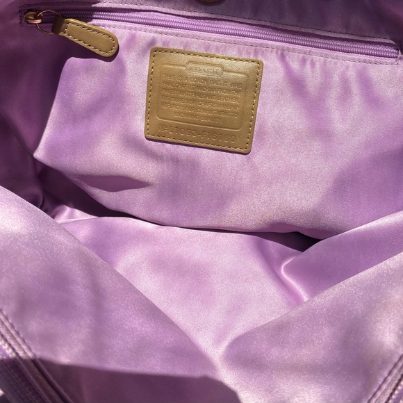 🔷FANTASTIC🔹COACH F16180 CARLY PIECED PATCHWORK TOTE BAG - Picture 9 of 11